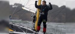 Le navigateur Tom Laperche remporte la Solitaire du Figaro