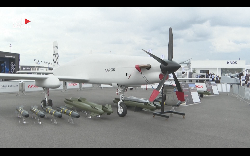 Les drones, stars du salon aéronautique du Bourget