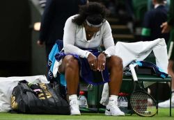 Wimbledon: Serena Williams manque son retour