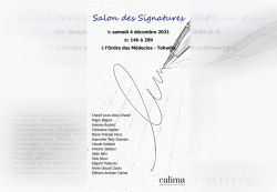 Salon des signatures le samedi 4 décembre – Calima éditions artliban