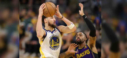 NBA: Thompson permet à Golden State d'égaliser contre les Lakers