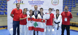 Championnat asiatique de taekwondo: deux médailles pour l'équipe libanaise