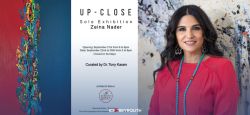 «Up Close»: L'art immersif de Zeina Nader en solo