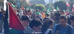 Manifestation au centre-ville de Beyrouth en soutien à Gaza