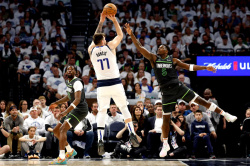 NBA: Luka Doncic mène Dallas à la finale contre Boston en battant Minnesota