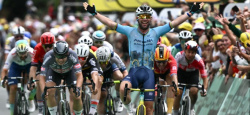 Tour de France: Cavendish remporte une 35e étape, nouveau record