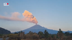 Au Mexique, le Popocatepetl se réveille bruyamment!