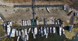 Serbie: le Danube à sec