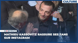 Mathieu Kassovitz rassure ses fans sur Instagram