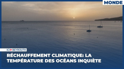 Réchauffement climatique: la température des océans inquiète