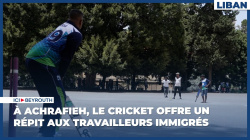 À Achrafieh, le cricket offre un répit aux travailleurs immigrés