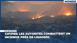 Chypre: les autorités combattent un incendie près de Limassol