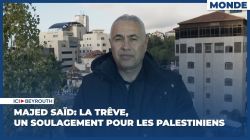 Majed Saïd: La trêve, un soulagement pour les Palestiniens