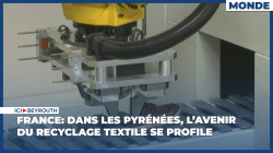 France: dans les Pyrénées, l'avenir du recyclage textile se profile