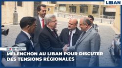 Mélenchon au Liban pour discuter des tensions régionales