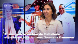 Promouvoir le secteur de l'hôtellerie et de la restauration avec Joumana Dammous