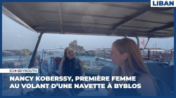 Nancy Koberssy, première femme au volant d’une navette à Byblos