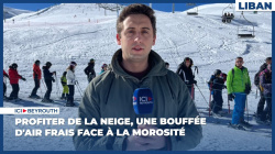 Profiter de la neige, une bouffée d'air frais face à la morosité