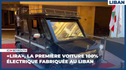 «Lira», la première voiture 100% électrique fabriquée au Liban