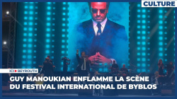 Guy Manoukian enflamme la scène du festival International de Byblos