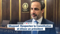 Moawad: Respectez la Constitution et élisez un président