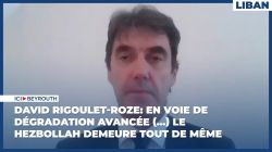 David Rigoulet-Roze: En voie de dégradation avancée (...) le Hezbollah demeure tout de même