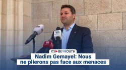 Nadim Gemayel: Nous ne plierons pas face aux menaces