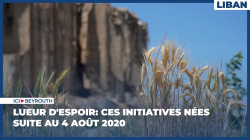 Lueur d'espoir: ces initiatives nées suite au 4 août 2020