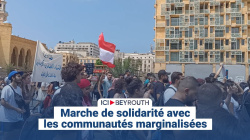 Marche de solidarité avec les communautés marginalisées