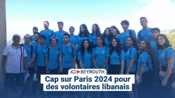 Cap sur Paris 2024 pour des volontaires libanais