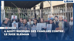 4 août: recours des familles contre le juge Sleiman