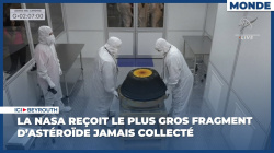 La Nasa reçoit le plus gros fragment d’astéroïde jamais collecté