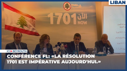 Conférence FL: «La résolution 1701 est impérative aujourd'hui.»