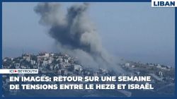 En images: retour sur une semaine de tensions entre le Hezb et Israël