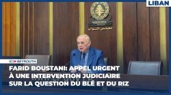 Farid Boustani: Appel urgent à une intervention judiciaire sur la question du blé et du riz