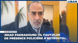 Jihad Pakradouni: «Il faut plus de présence policière à Beyrouth»