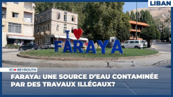 Faraya: une source d’eau contaminée par des travaux illégaux?