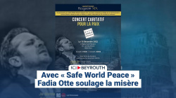 Avec « Safe World Peace » Fadia Otte soulage la misère