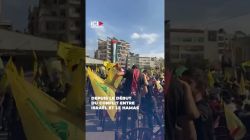 À Dahyé, la foule du Hezbollah attend son chef