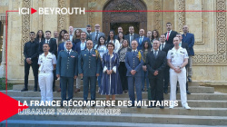 La France récompense des militaires libanais francophones