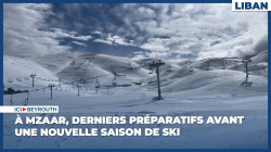 À Mzaar, derniers préparatifs avant une nouvelle saison de ski