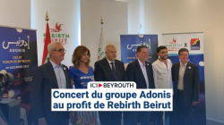 Concert du groupe Adonis au profit de Rebirth Beirut