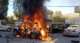 Frappe de drone israélien à Kfar Remmane: un cadre militaire du Hezb tué