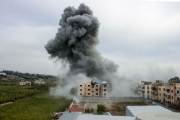 Guerre Israël–Hezb: les derniers développements de samedi en images