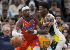 NBA: Oklahoma City et "SGA" font parler la poudre contre les Pacers