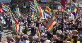 Syrie: manifestation à Soueida pour réclamer le retrait des troupes gouvernementales