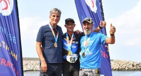 Triathlon: Al-Zoobi et Lindzi Nader s'imposent à Manara