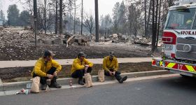 États-Unis: Spokane ravagée par les flammes
