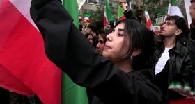 À New York, des Irano-Américains manifestent devant l’ONU