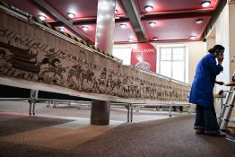 Extraction réussie de la tapisserie de Bayeux avant son prêt au British Museum